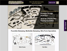 Tablet Screenshot of forwardmetalcraft.com